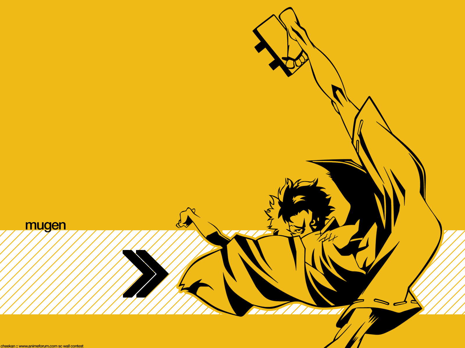 Samurai Champloo Yellow Mugen HD Wallpaper Color Palette Tags