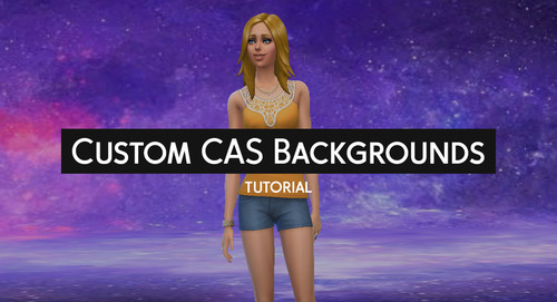 Lumialoversims Sims Tutorial Custom Cas Background