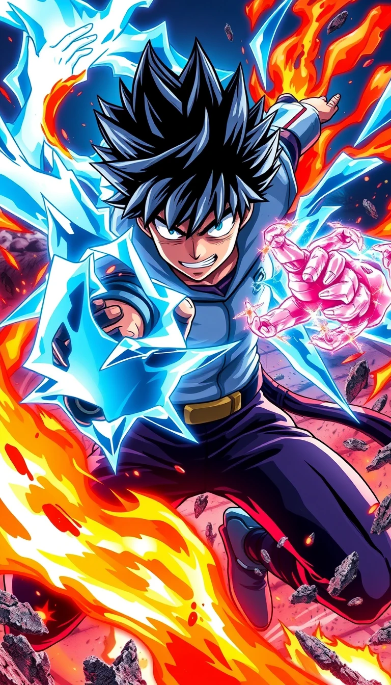 Todoroki Mobile Wallpaper