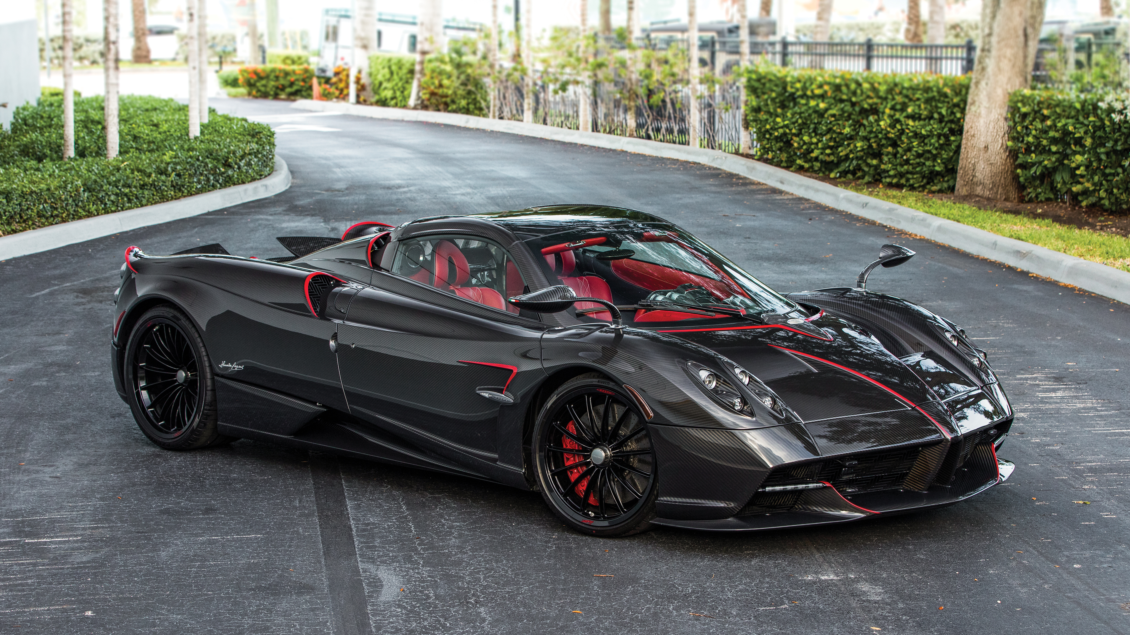 Wallpaper 4k Pagani Huayra Roadster Cars