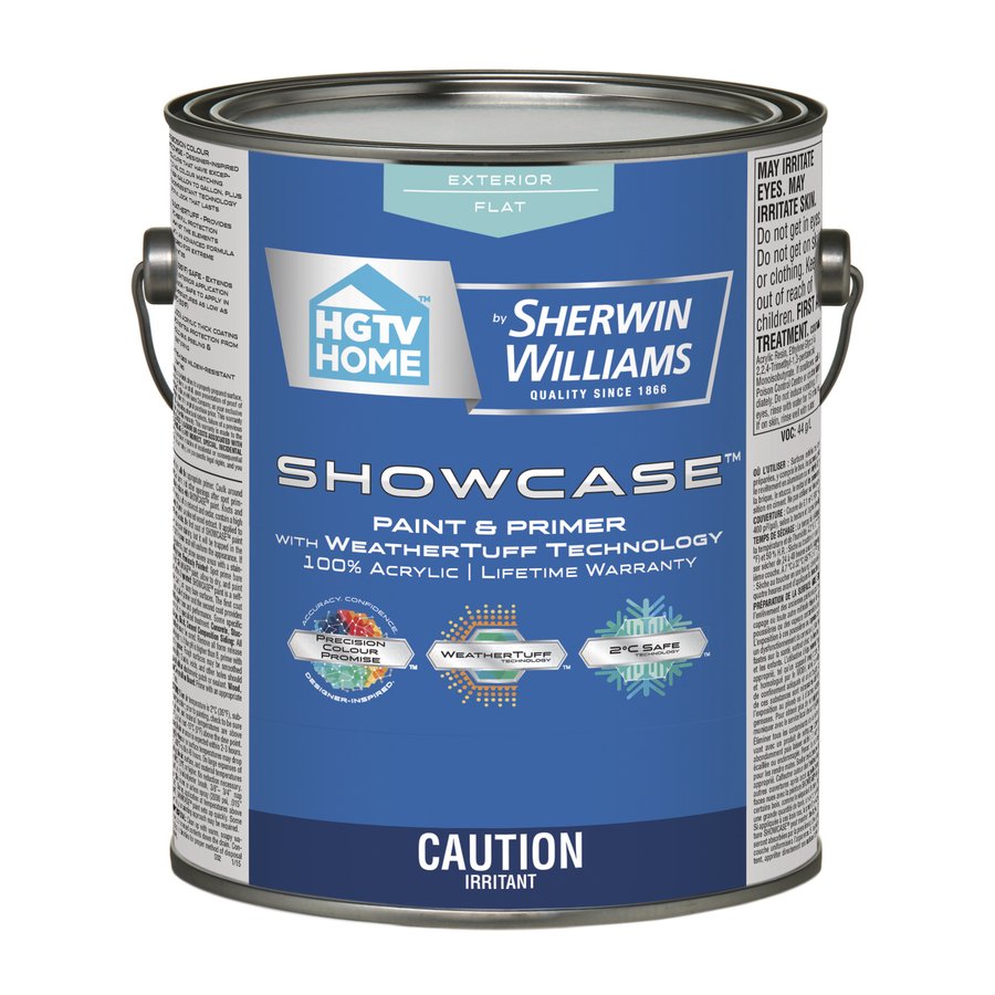Hgtv Home By Sherwin Williams Showcase Exterior Latex Paint And Primer