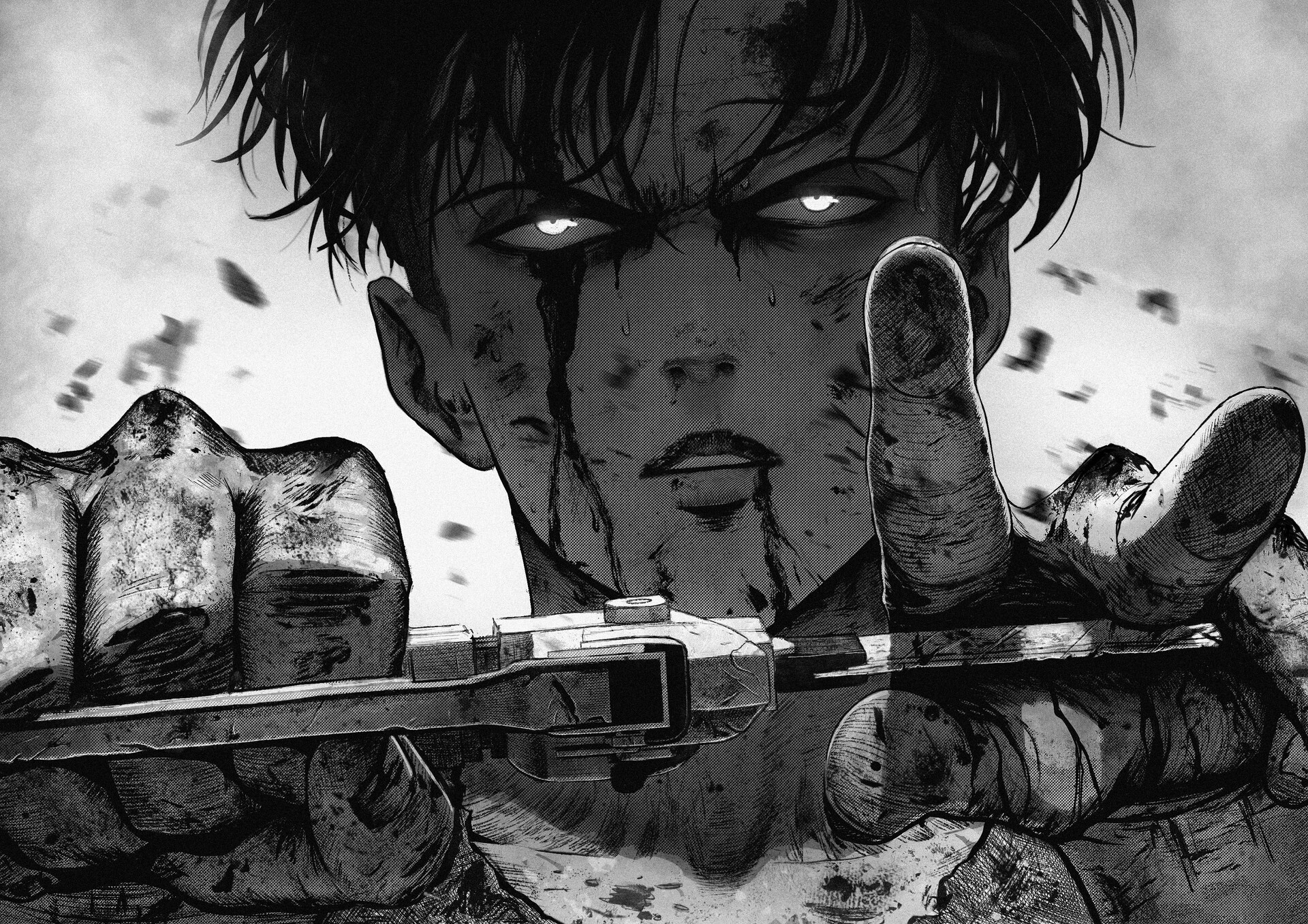 1. Levi Ackerman from Attack on Titan - wide 9
