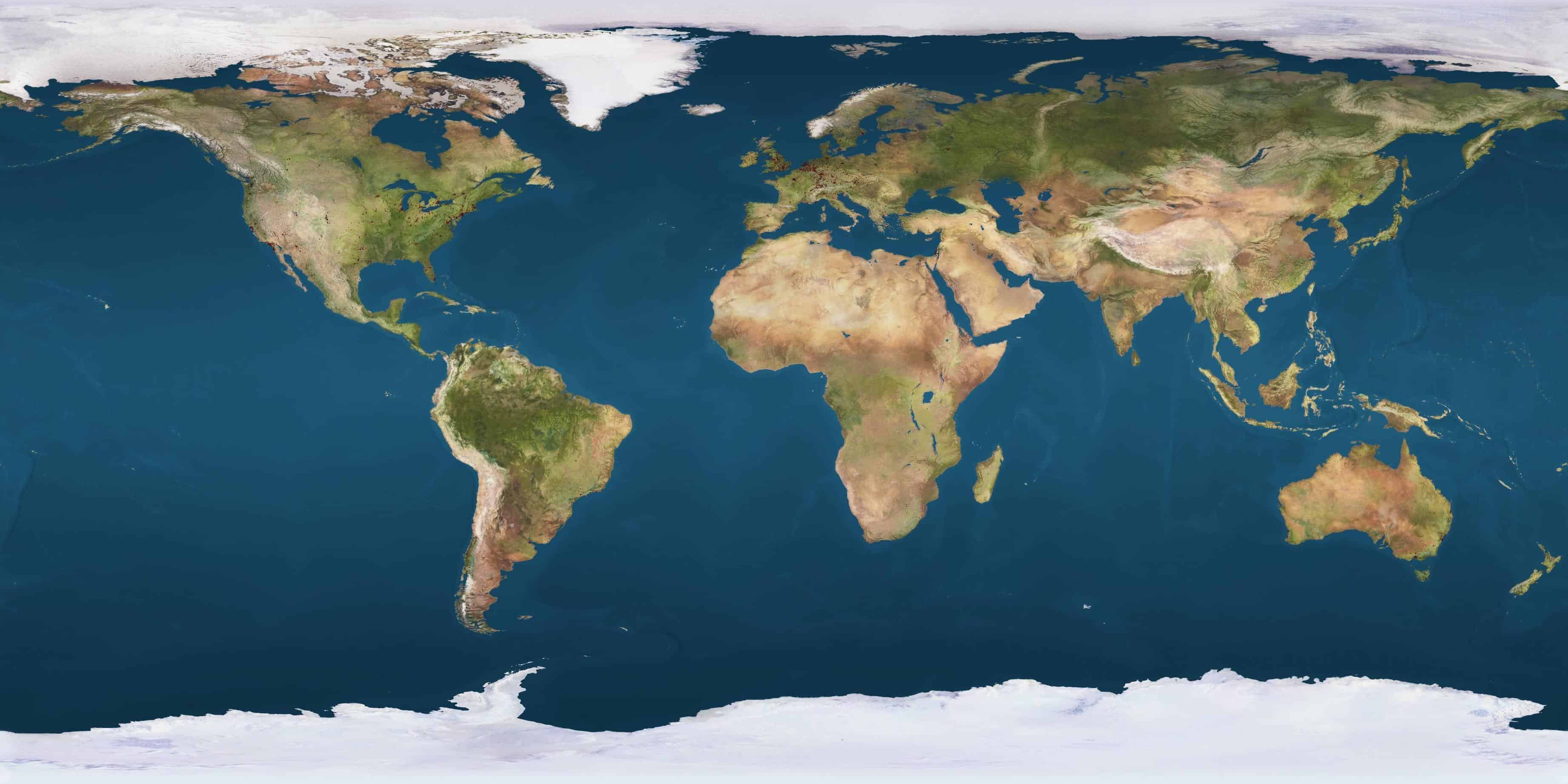 World Map Wallpaper HD