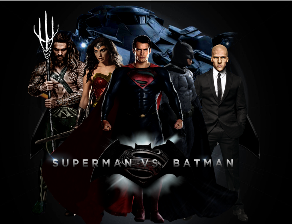 Batman Vs Superman Movie Full HD Wallpaper Desktop Background Png