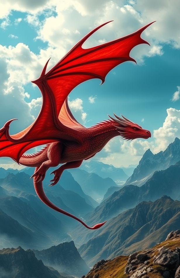 Red Dragon Wallpaper Hd