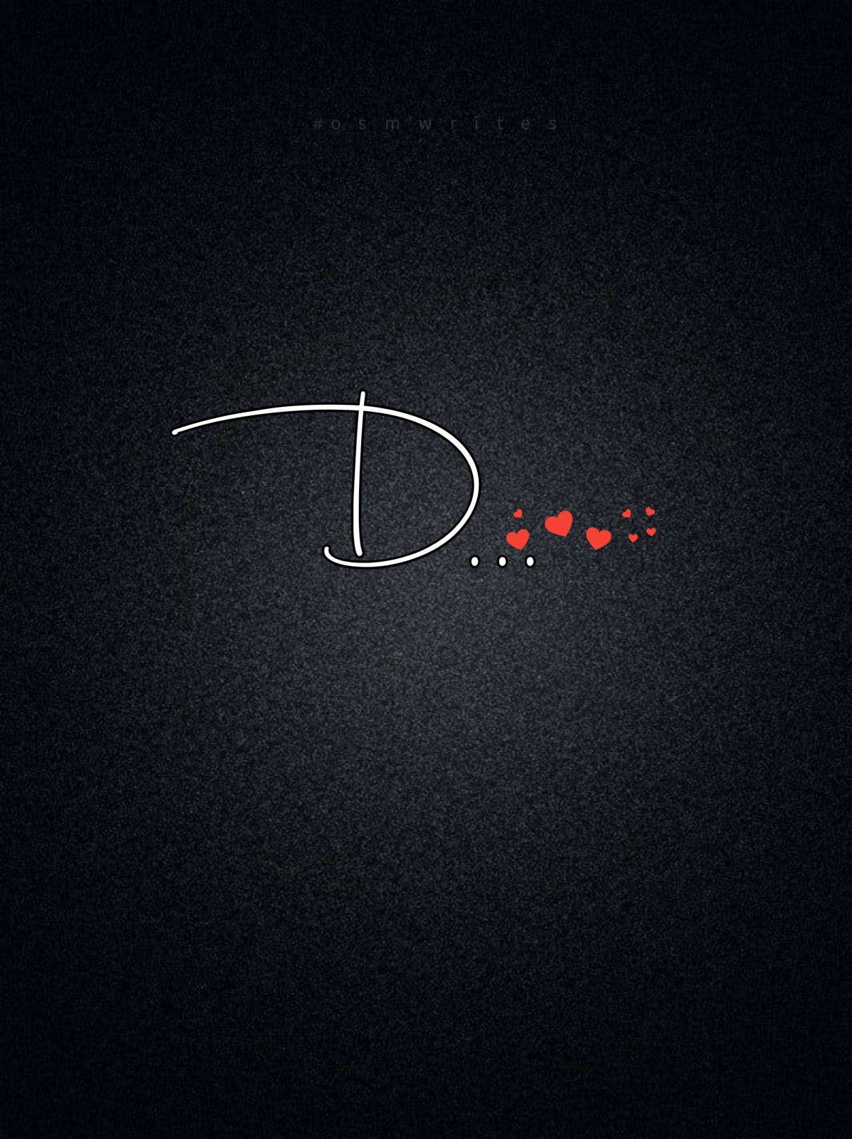 Letter D Background Wallpaper
