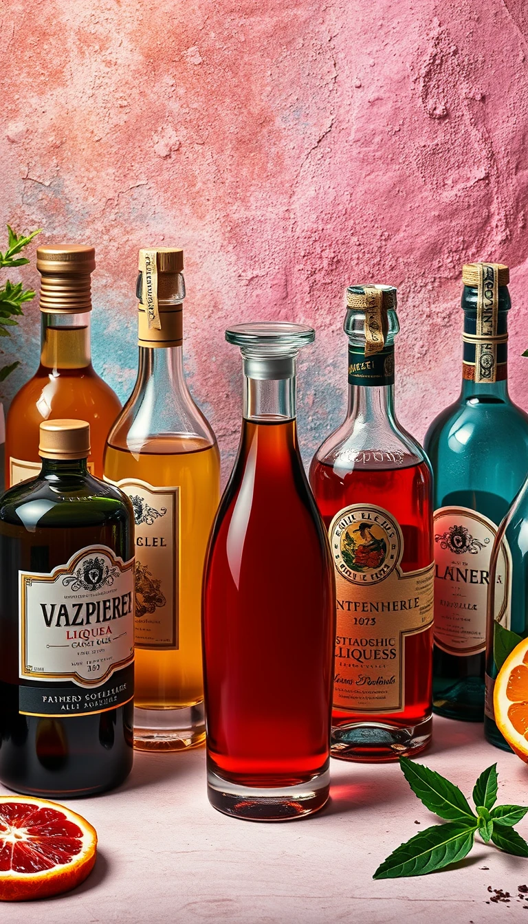 Liqueurs Wallpaper