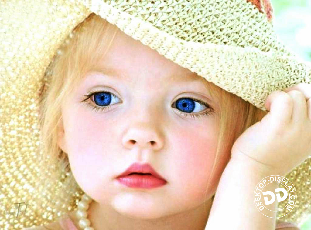 Blue Eyes Girl Baby Wallpaper Image Pictures Becuo