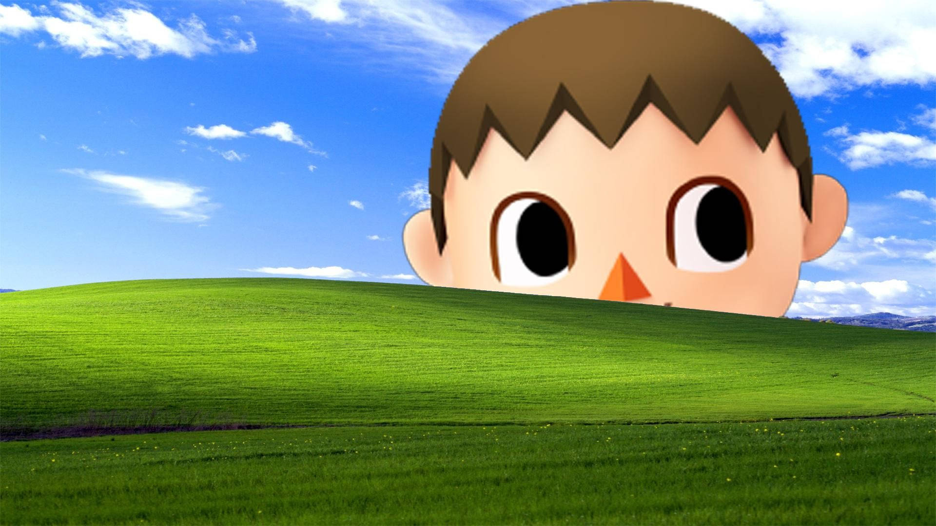 Don T Forget To Leave The Creepy Animal Crossing Villager A Wallpaper