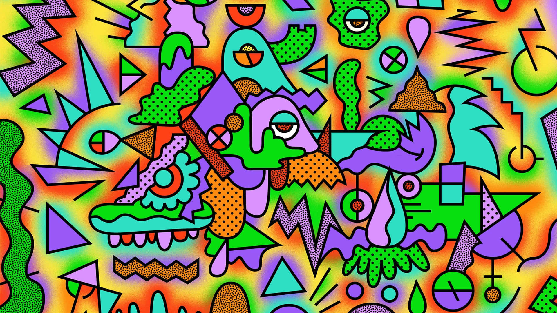 90s Background Wallpaper