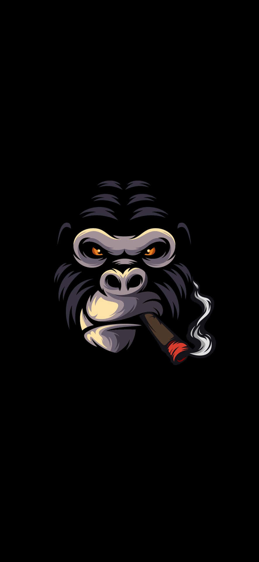 Embrace Nature With Monkey iPhone Wallpaper