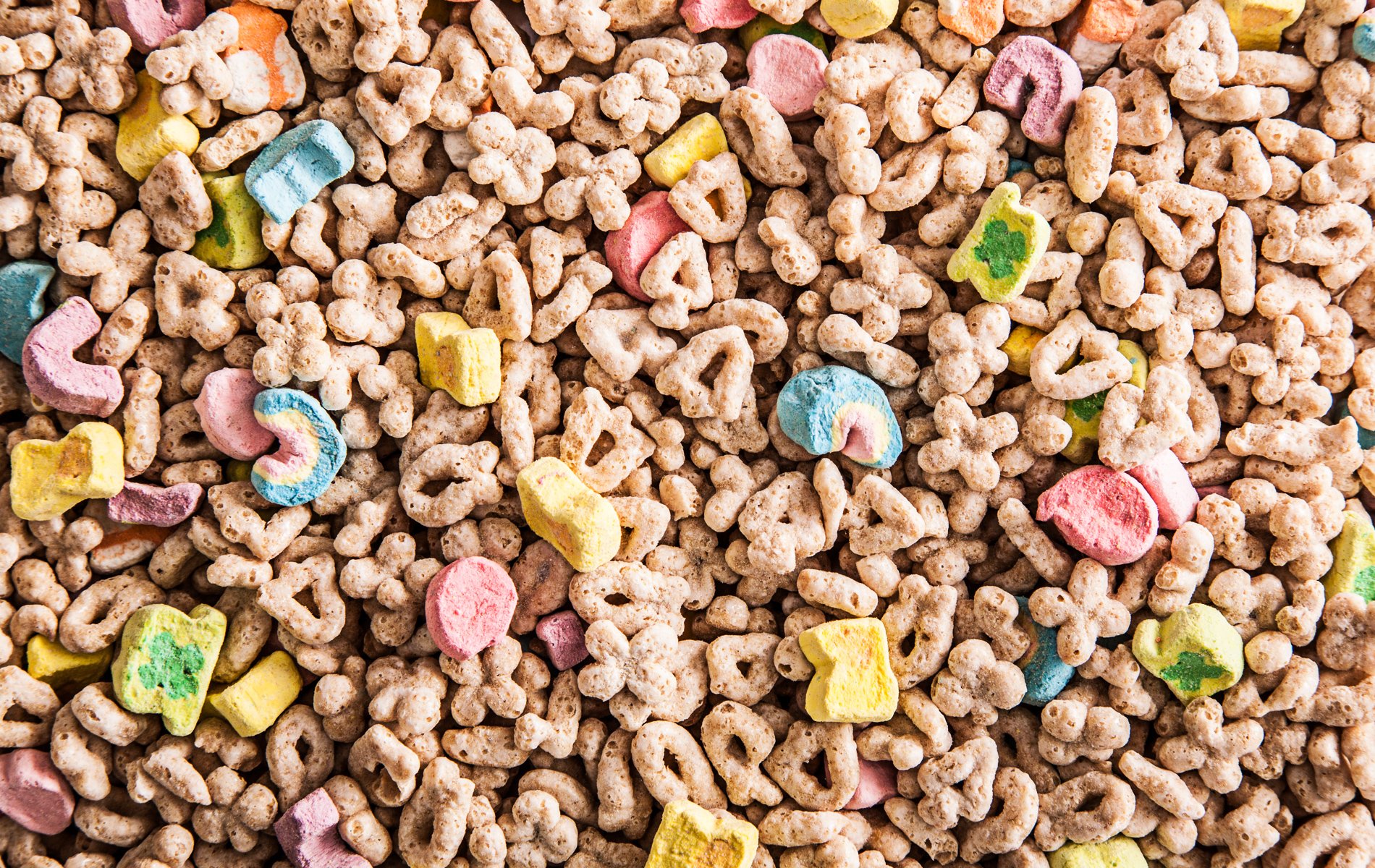 Breakfast Cereal As Art Lucky Charms Chow