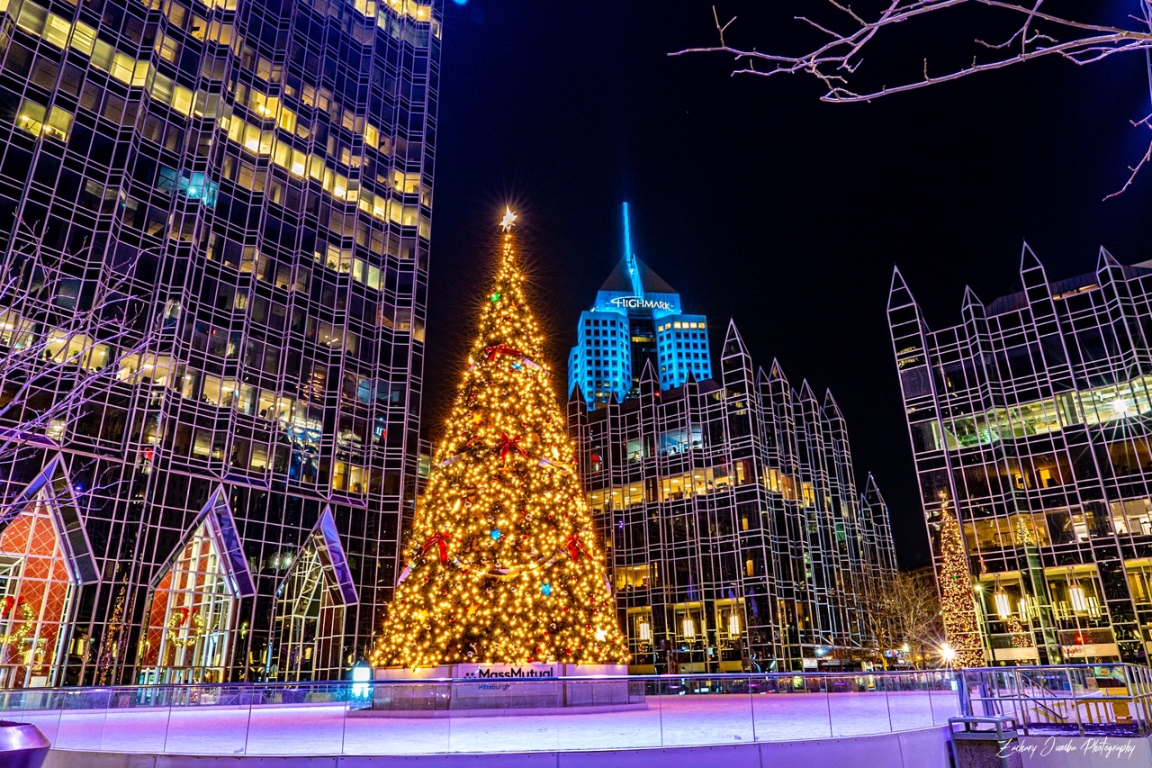 Great Christmas Tree Displays In Pittsburgh Wallpaper