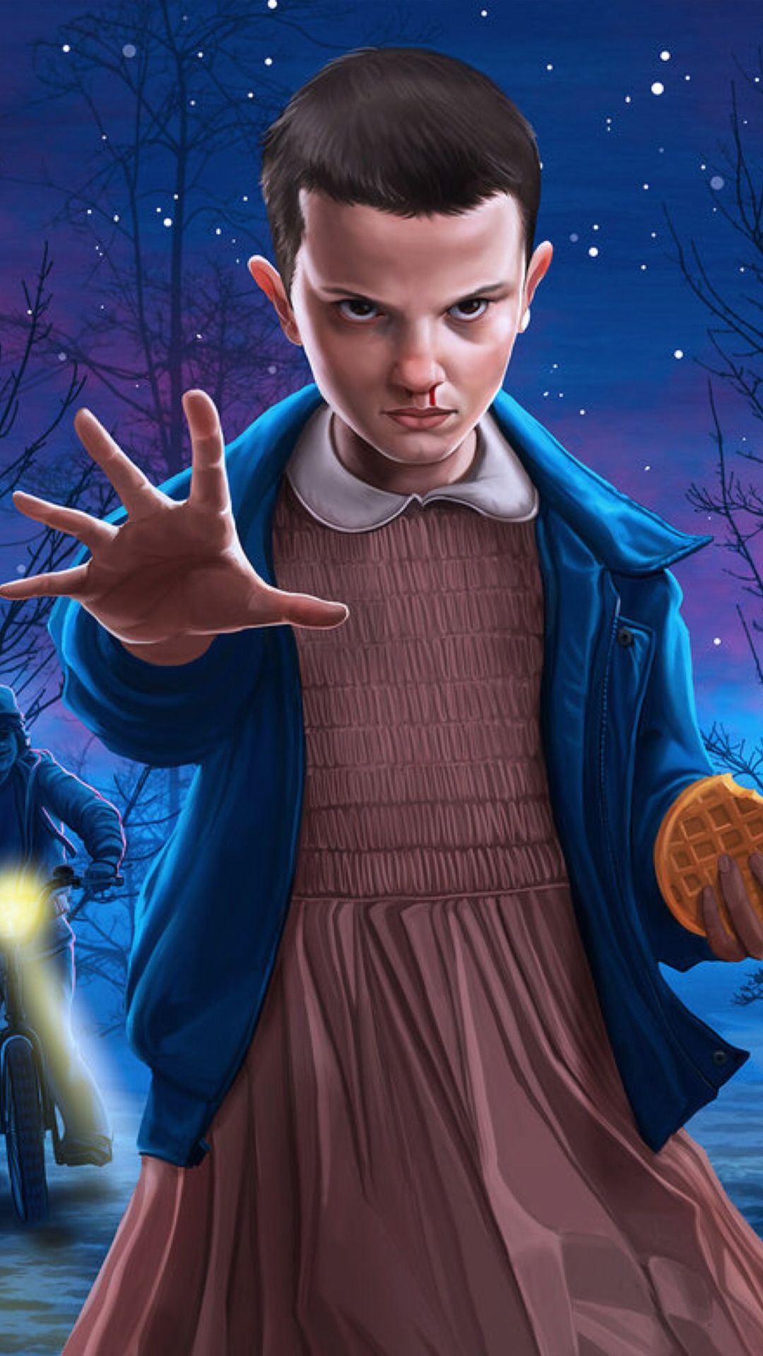 Wallpaper Eleven Onze Stranger Things Millie Bobby Brown