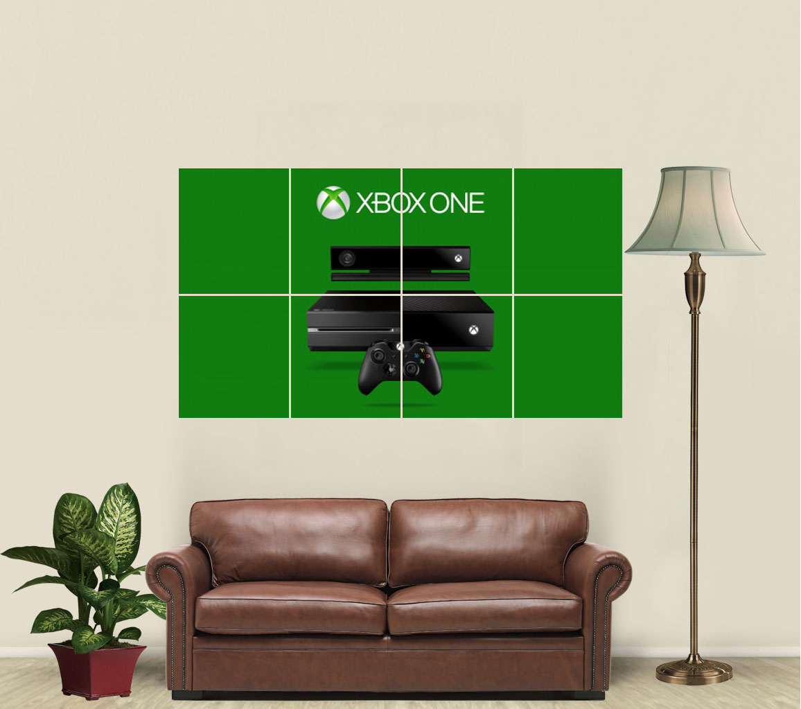 Details About Xbox One Console Giant Art Print Poster Jw8602