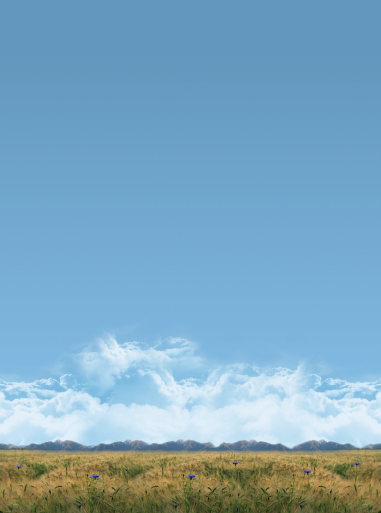 Tall Clear Sky Background By Itscarteryo