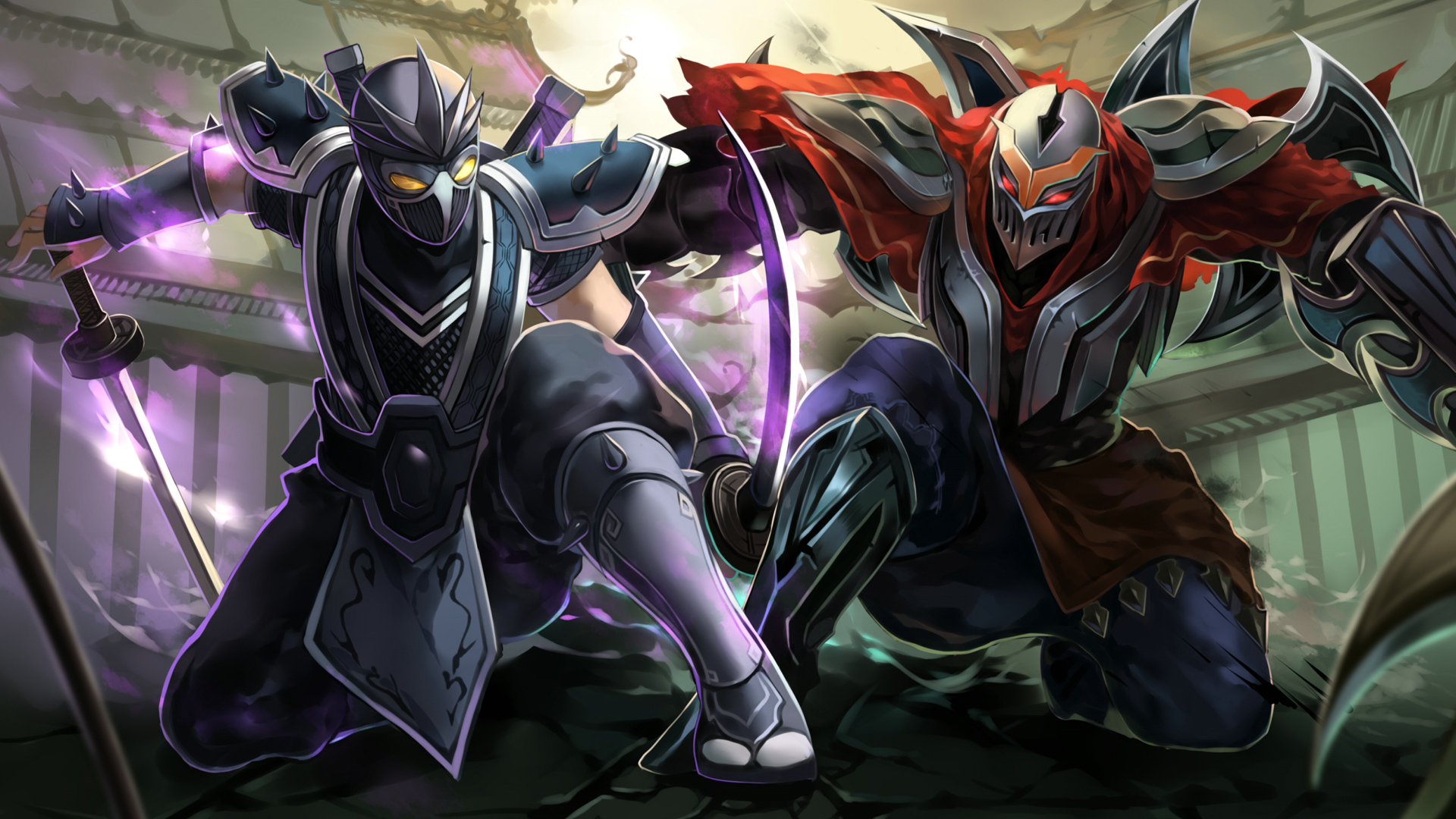 Shockblade Shen  League of Legends LOL 4K wallpaper download