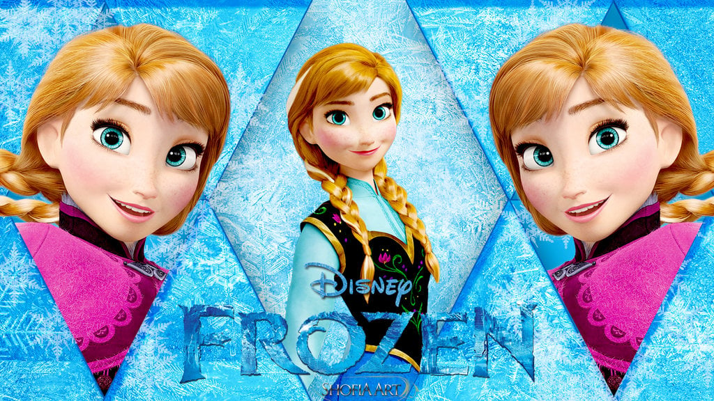 Anna Frozen Wallpaper 2 by Shofia kim13 1024x576