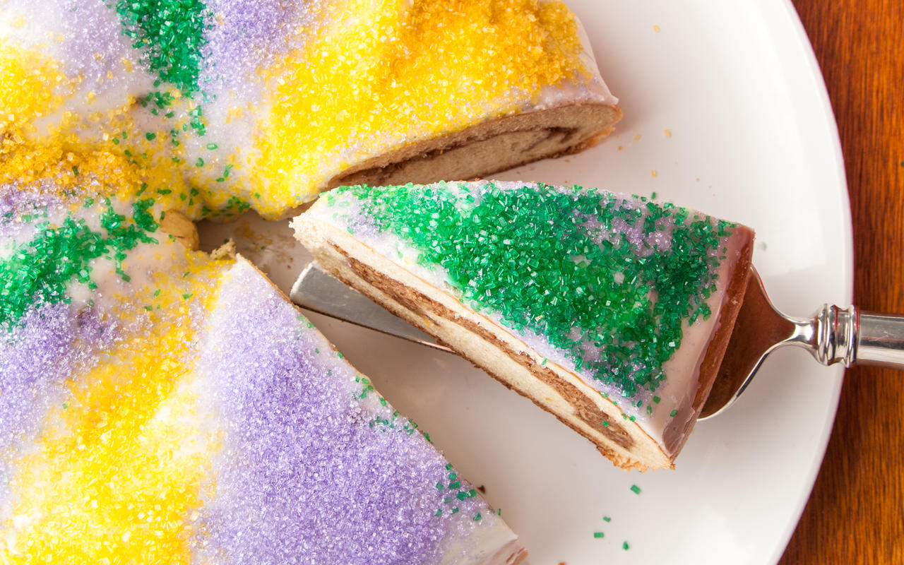Mardi Gras King Cake Recipe Dishmaps