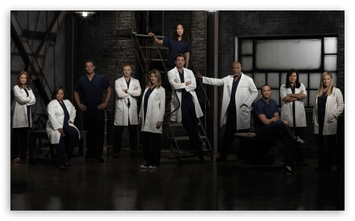 Greys Anatomy TV Show Cast HD wallpaper for Wide 53 Widescreen WGA