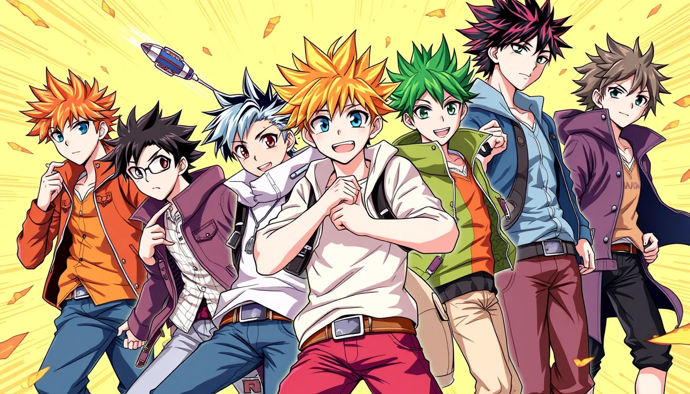 Manga Boys Wallpaper