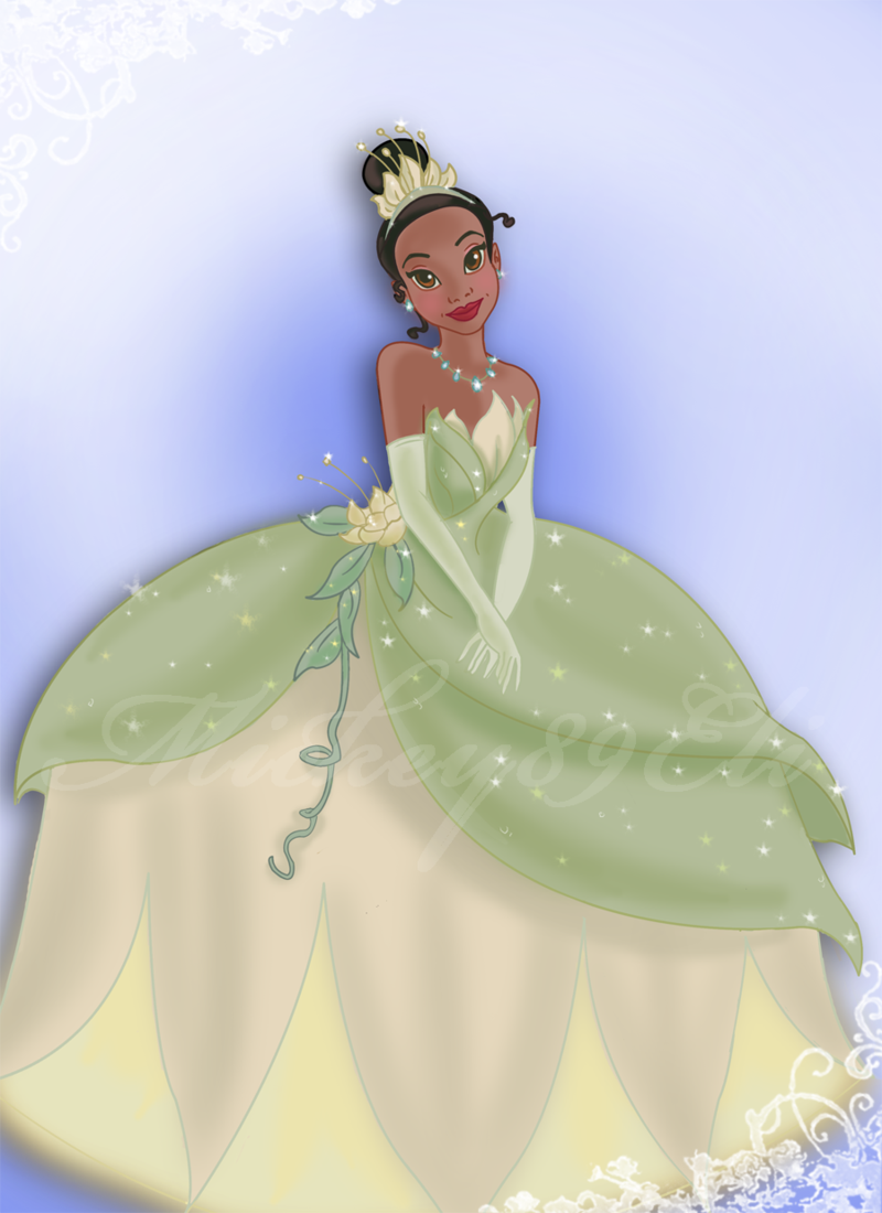 Princess Tiana By Mickey89eli
