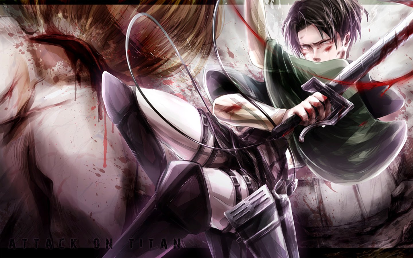 Levi Attack On Titan Shingeki No Kyojin Anime Hd Wallpaper