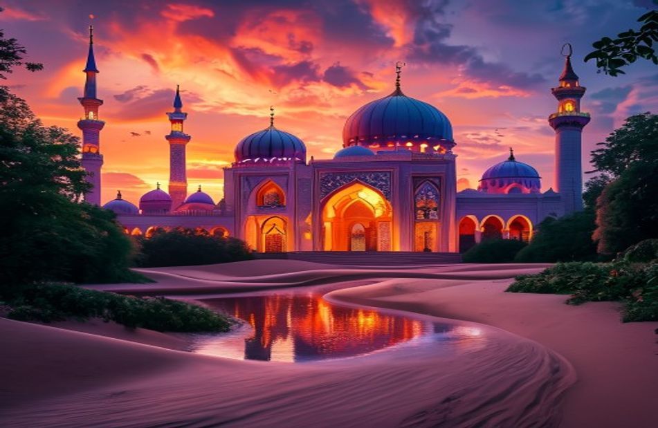 Mosque HD Wallpaper 1080p