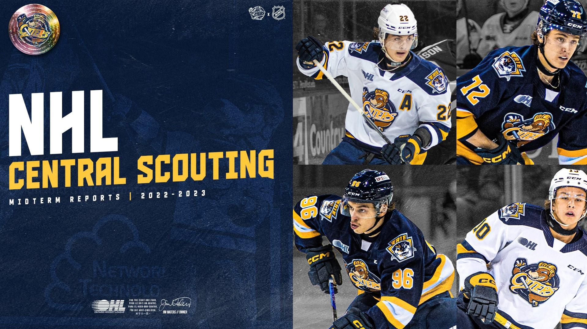 Four Otters Players Listed in Midterm NHL Central Scouting Ranki