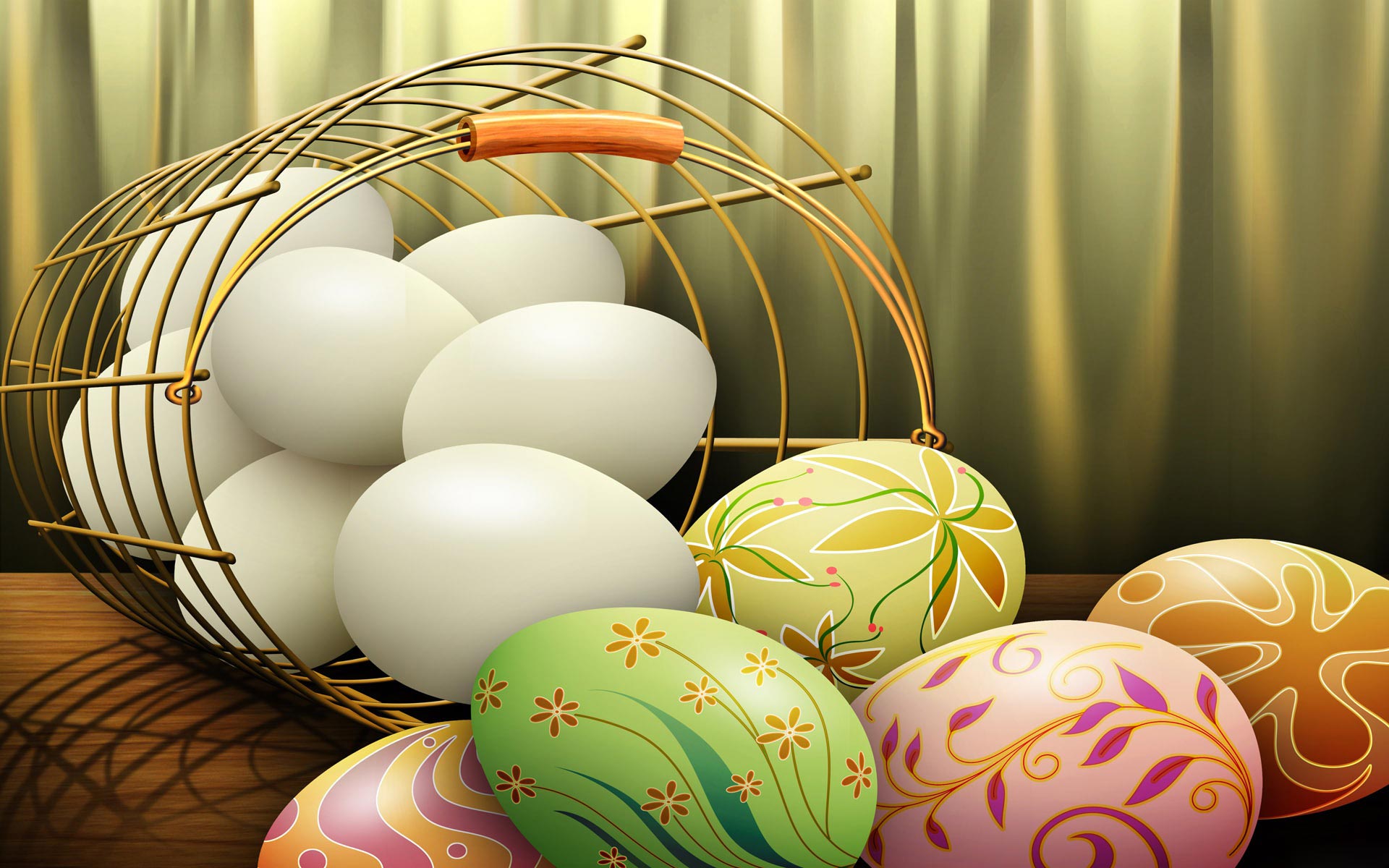 Easter Eggs HD Wallpaper Theme Bin Customization
