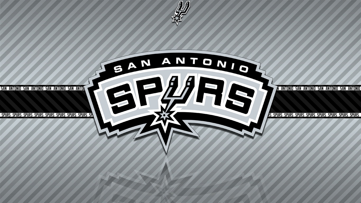 Spurs Team Logo Widescreen HD Wallpaper