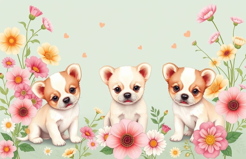 Teacup Puppies Wallpaper