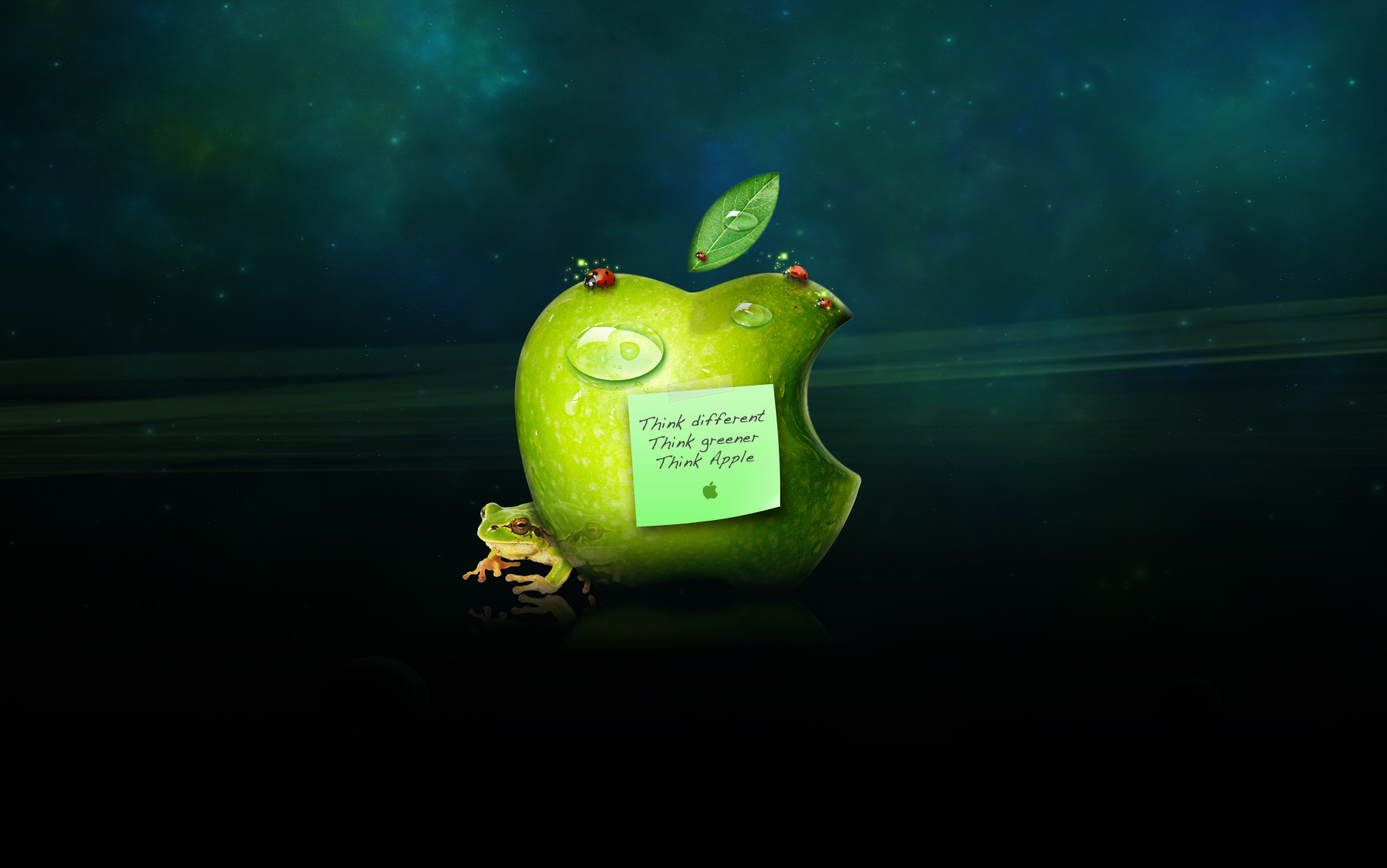 Related Image With Green Apple Desktop Pc And Mac Wallpaper