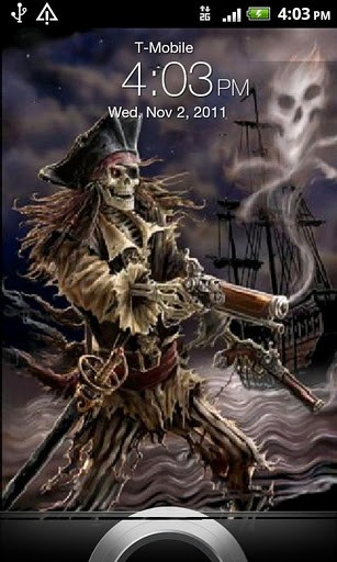 Bigger Evil Pirate Live Wallpaper For Android Screenshot