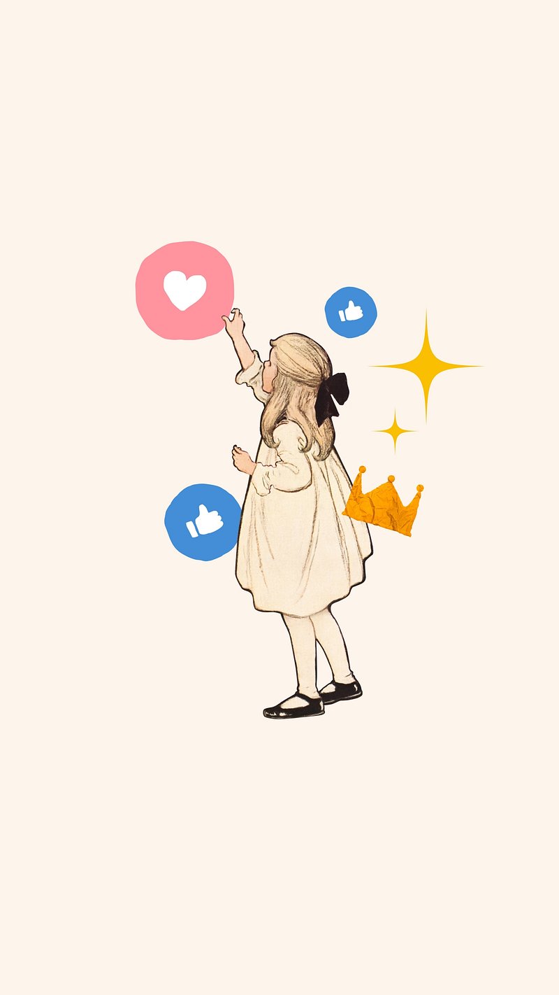 Content Cartoon Image Wallpaper