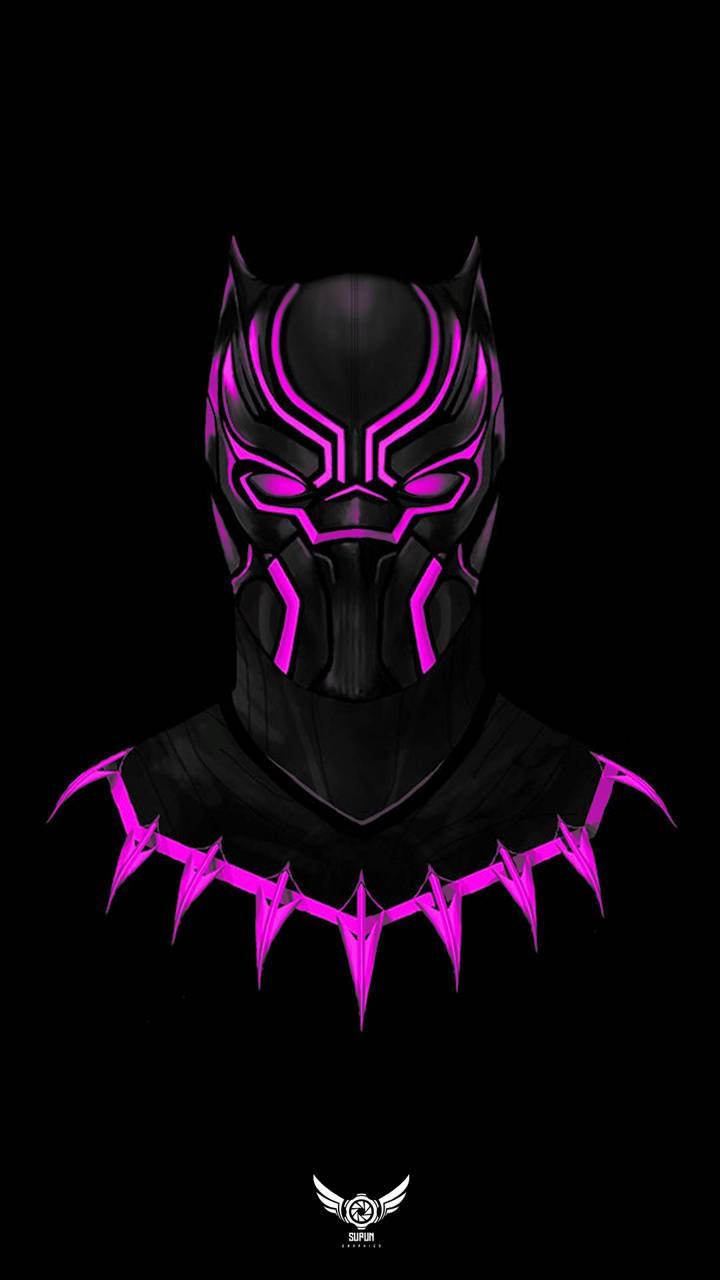 Download Black Panther Purple wallpaper by SupunGraphics   c1 720x1280