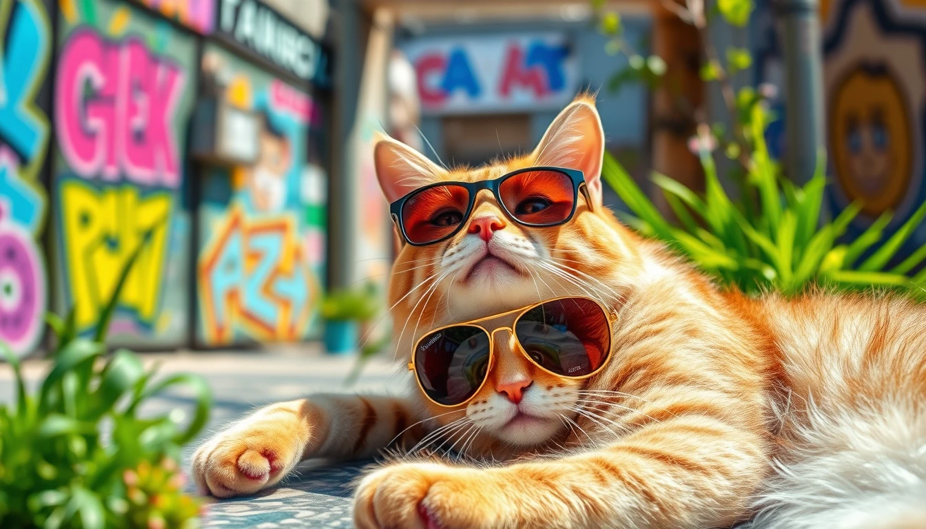 Cool Cat Hd Wallpaper