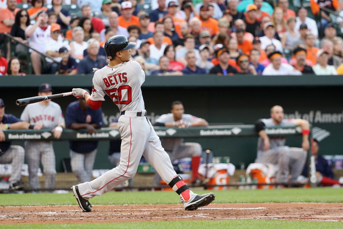 Mookie Betts Hit Homers Is Crushing Everything Despite His Size