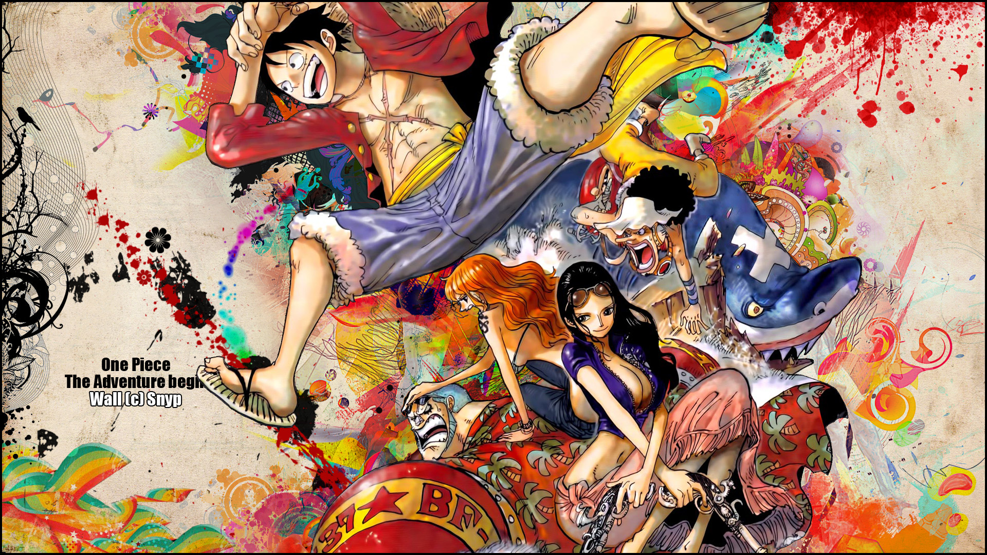 One Piece Wallpaper New World High Def 5831 Wallpaper 1920x1080