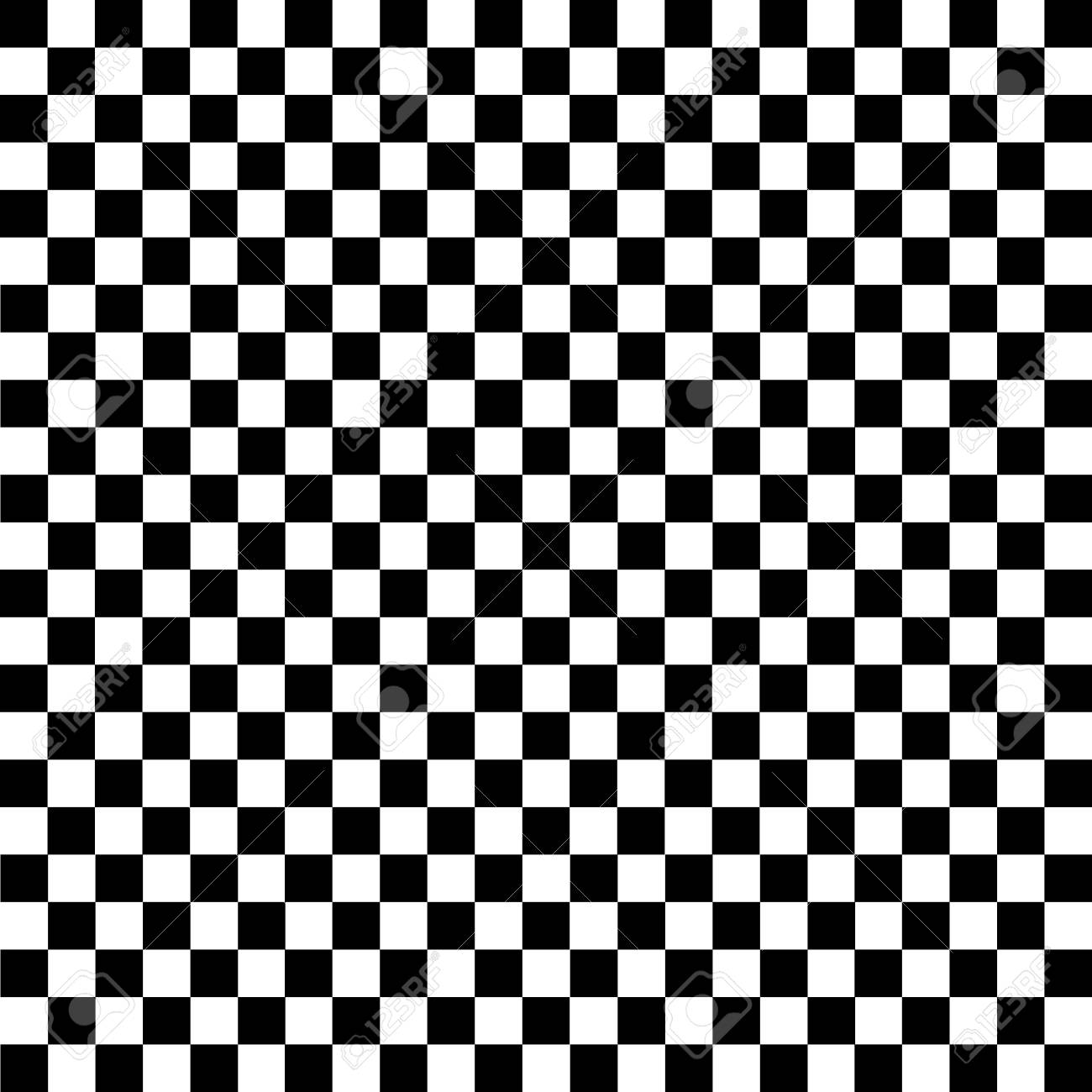 Black And White Checkered Background Chess Pattern Vector