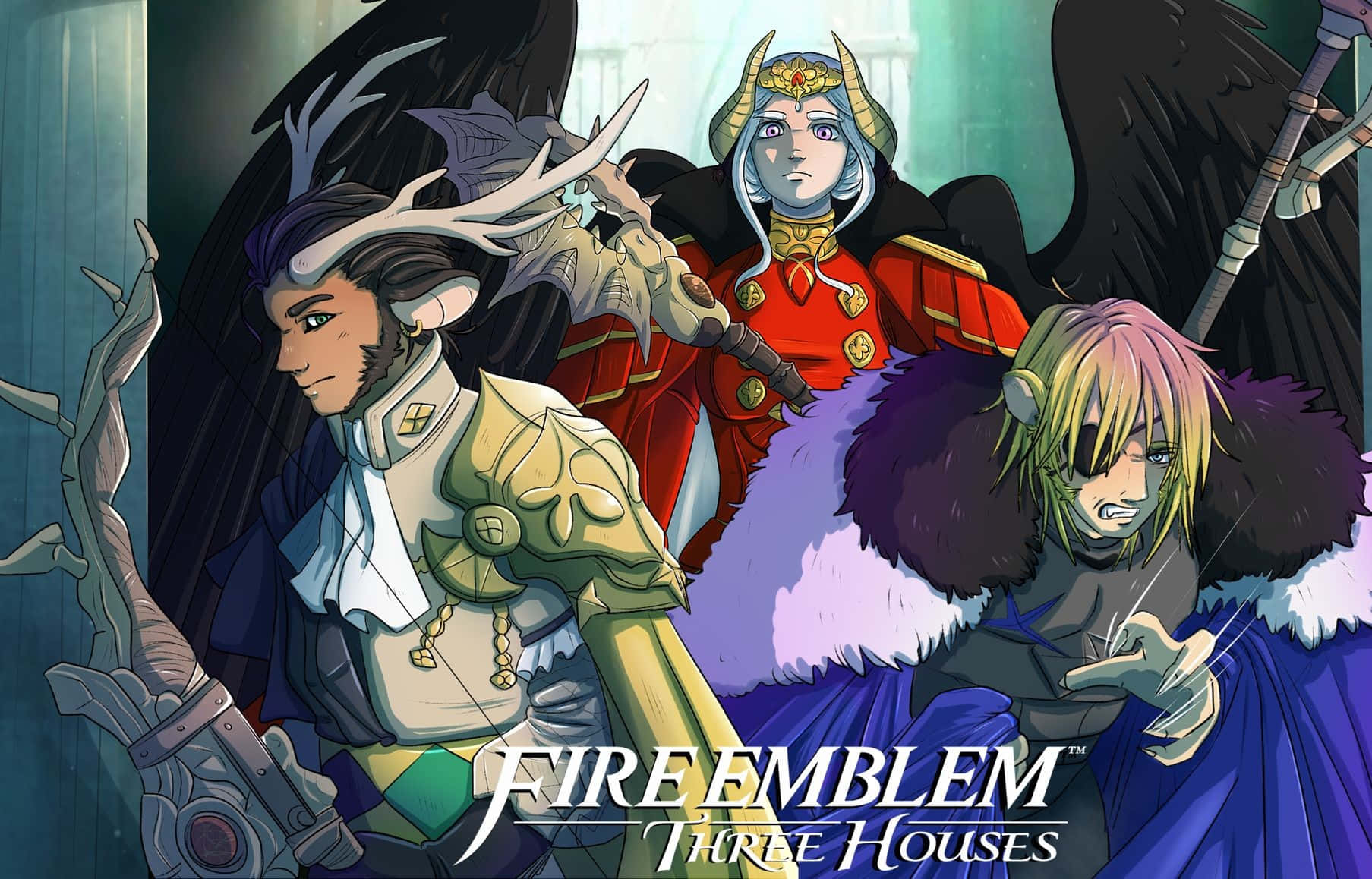 Fire Emblem Three Houses Background Wallpaper