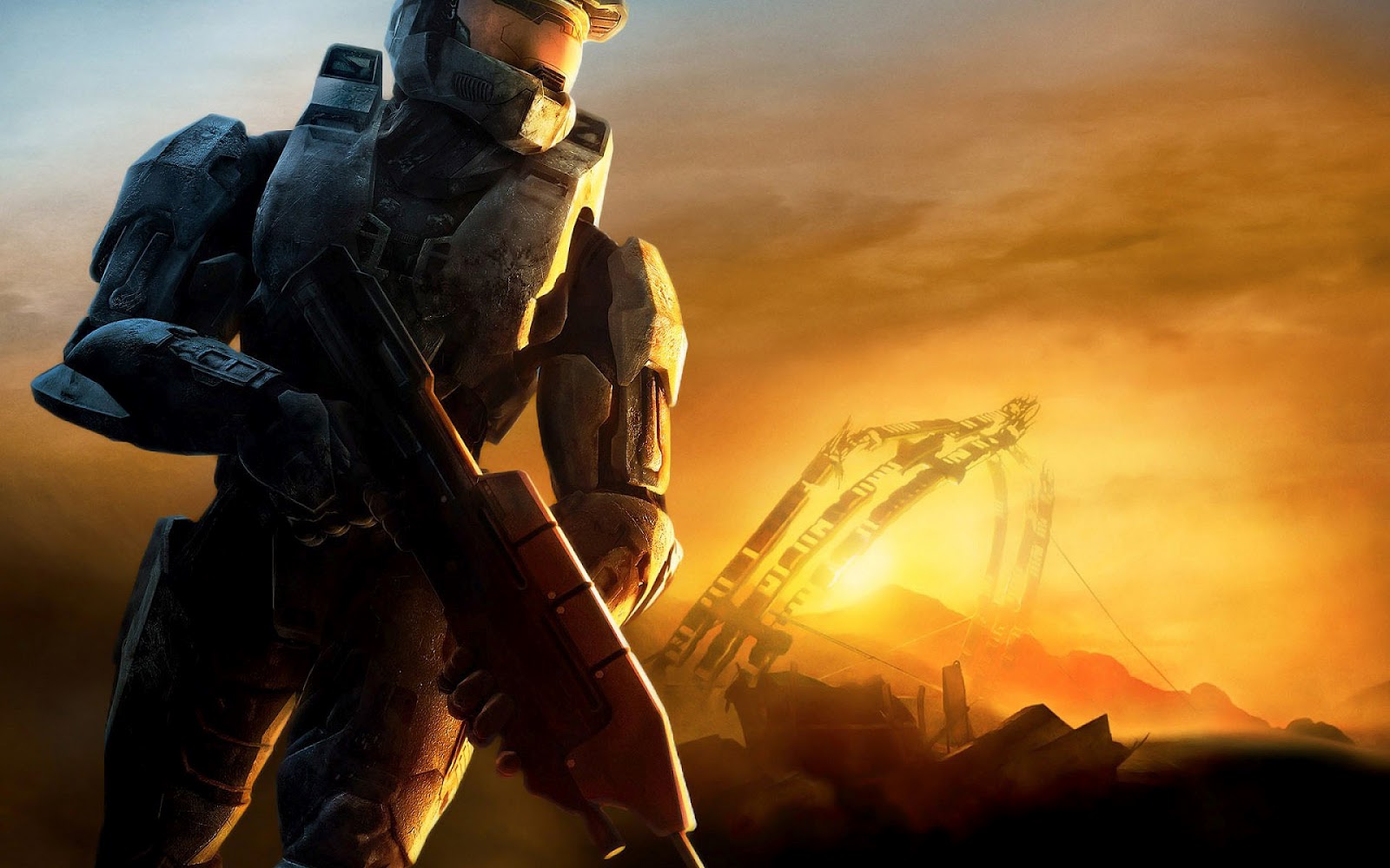 Game Halo Wallpaper HD Achtergrond