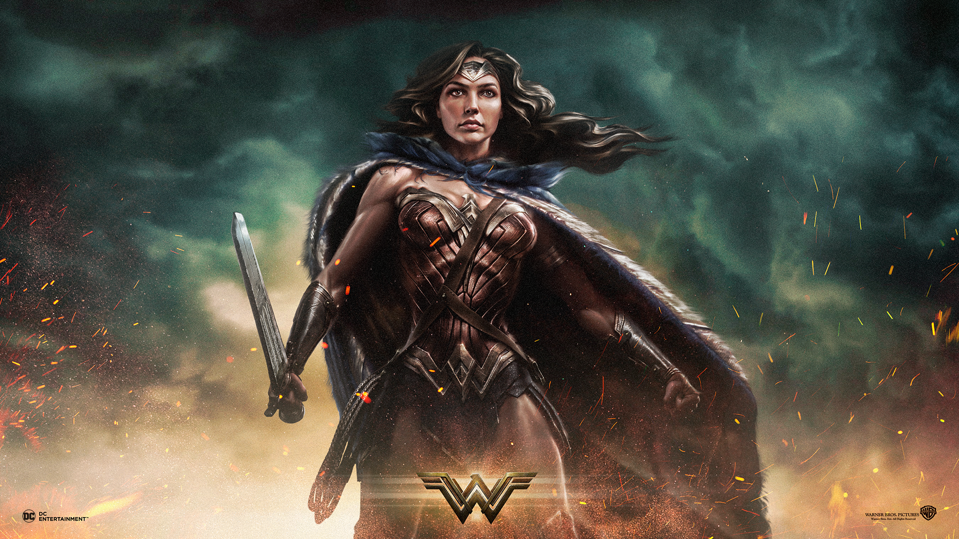16+] Wonder Woman Movie Desktop Wallpapers - WallpaperSafari