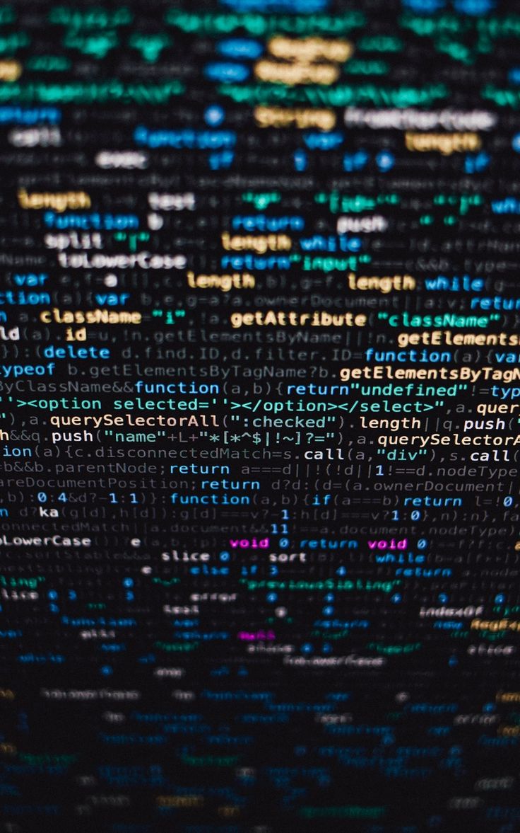 Wallpaper Blur Letters Code Screen