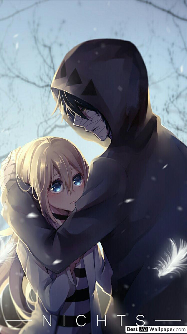 Mobile wallpaper: Anime, Moon, Rachel Gardner, Zack (Angels Of Death),  Angels Of Death, 1365656 download the picture for free.