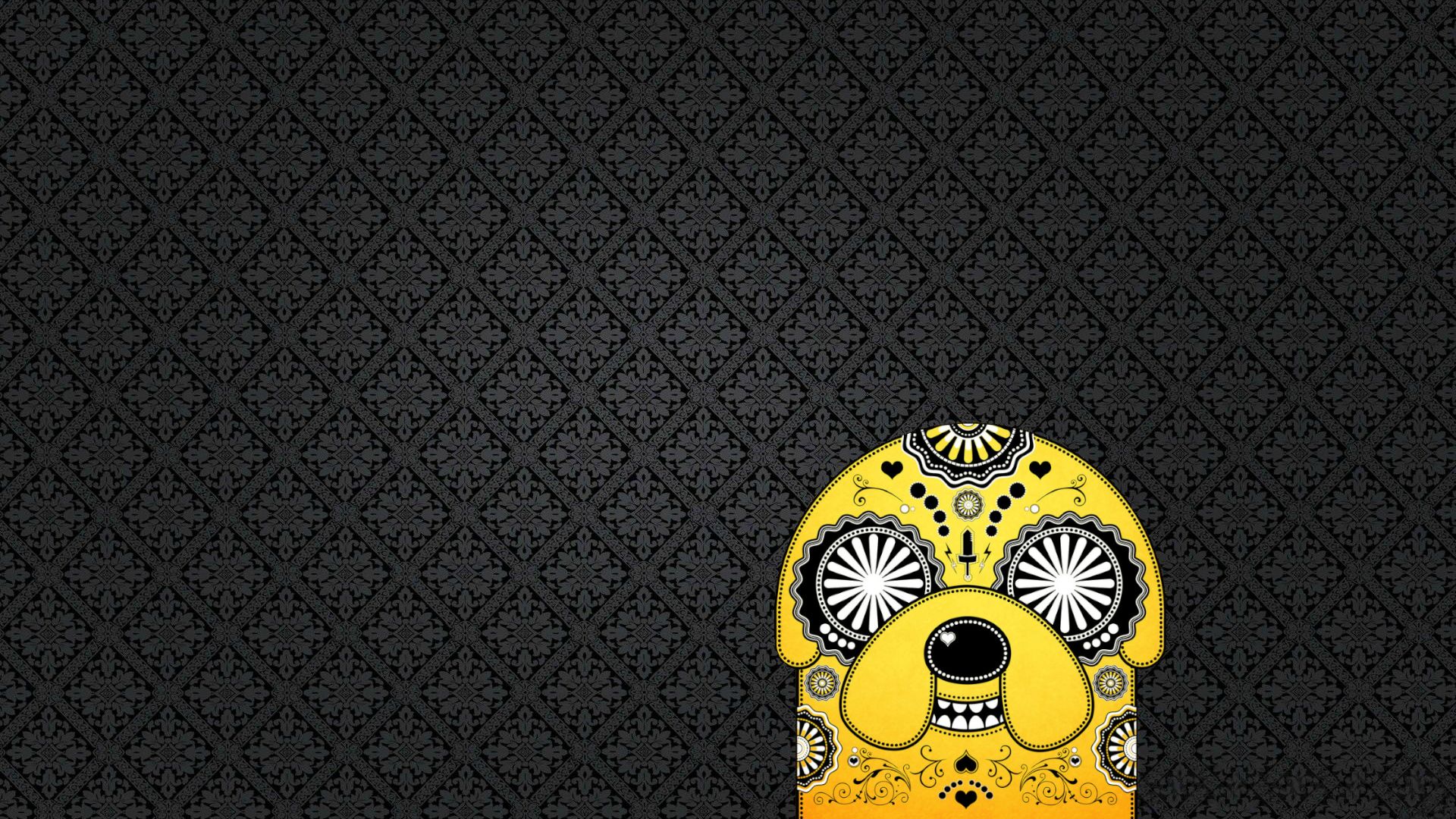 Jake The Dog With Sick Patterns Requested Wallpaper
