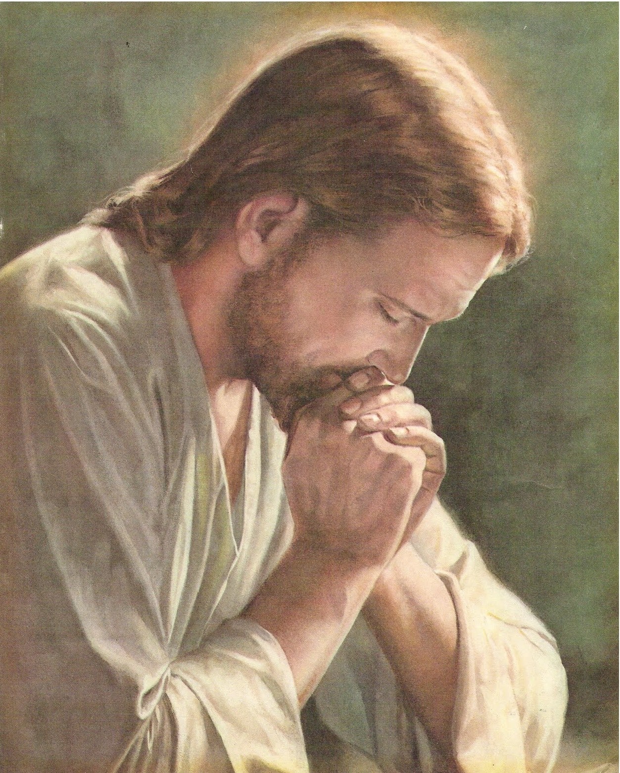 Jesus Christ Praying Wallpaper