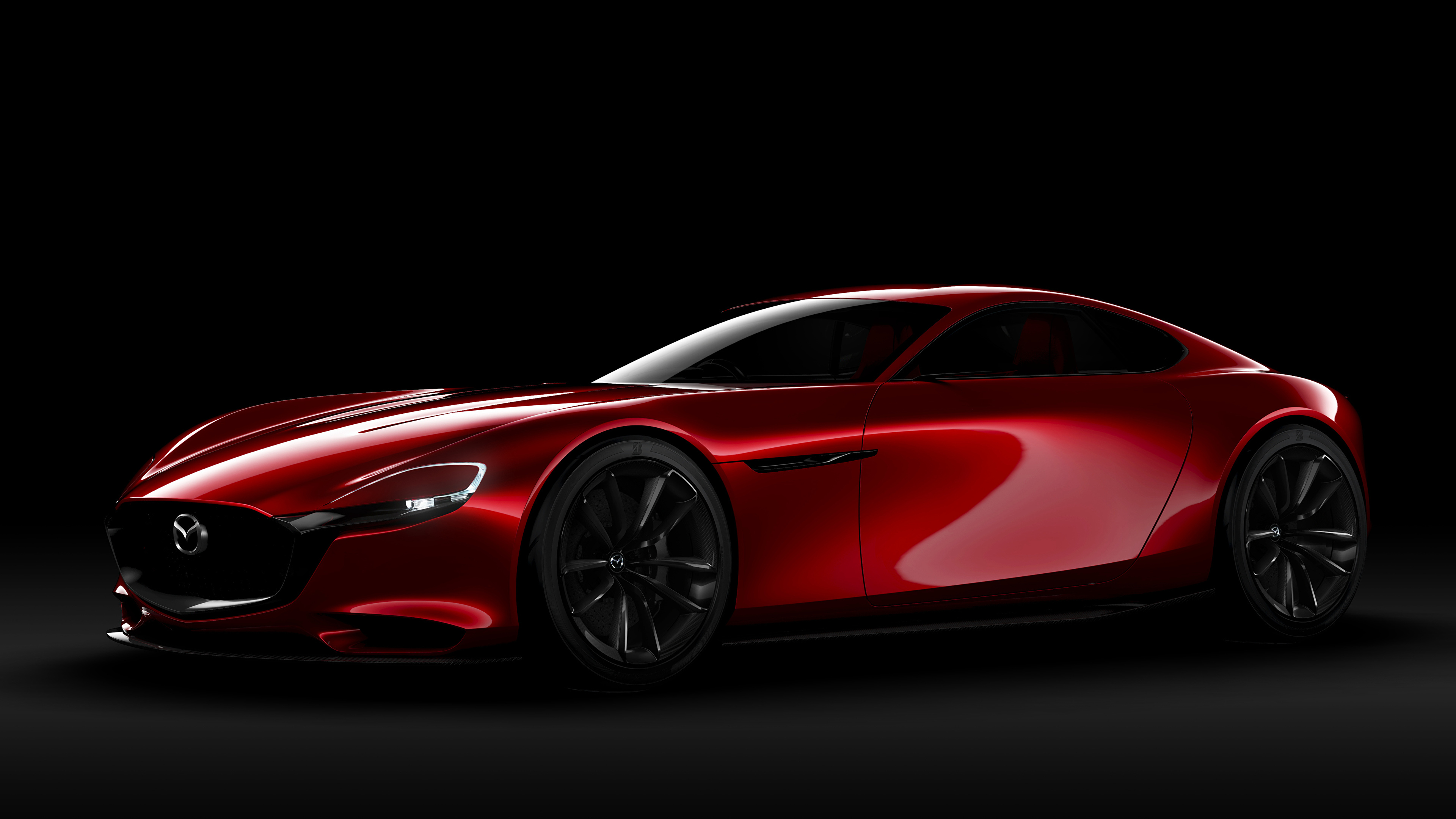 Photos Mazda Rx Vision Concept Red Auto Side