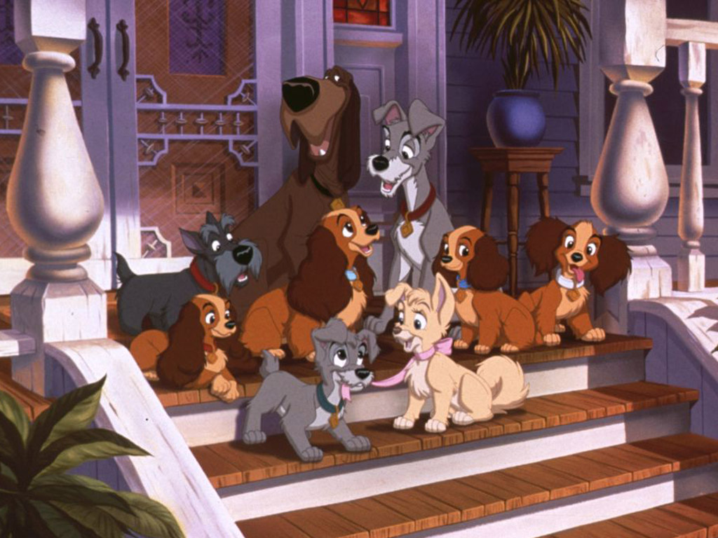 Disney Lady And The Tramp Wallpaper For