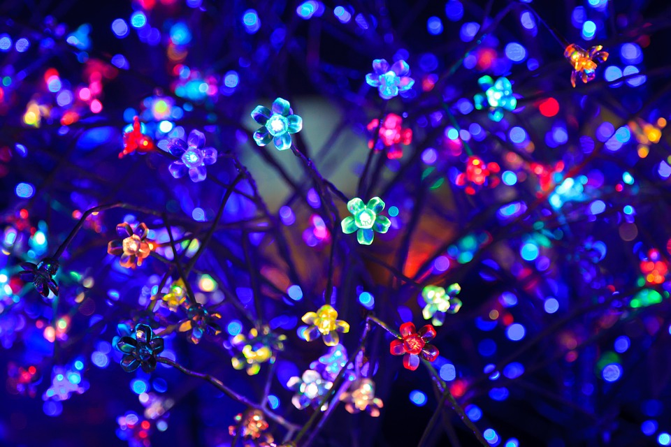 Gratis Foto Abstract Blauw Heldere Kerst